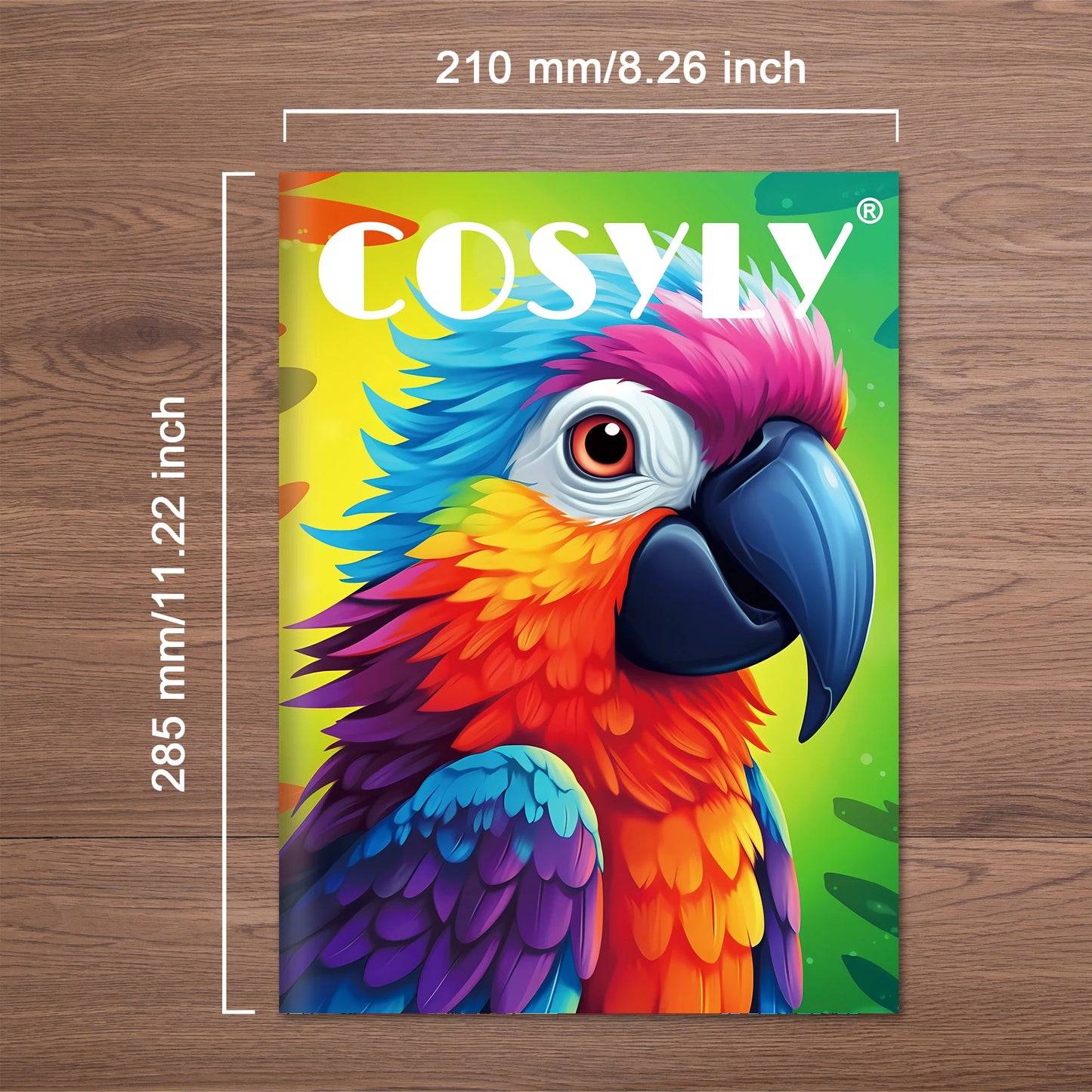 A4 Adult Colouring Book 28 Pages - Birds