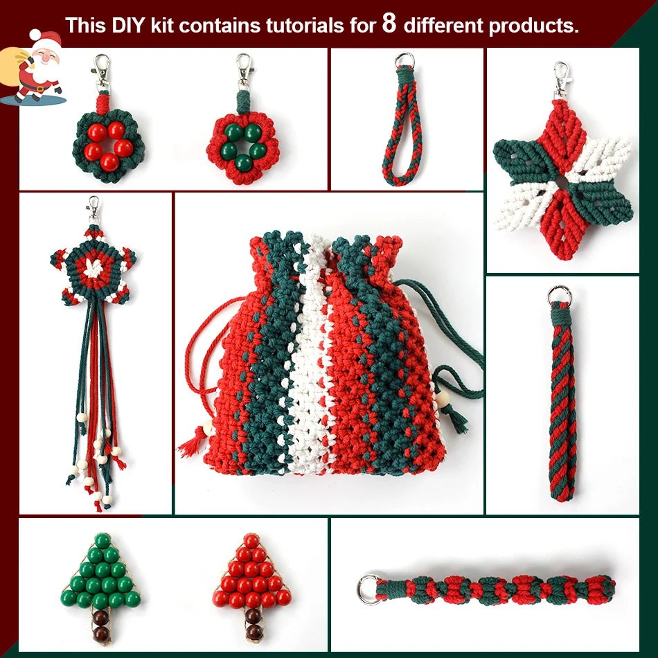 Christmas Decoration Macrame kit