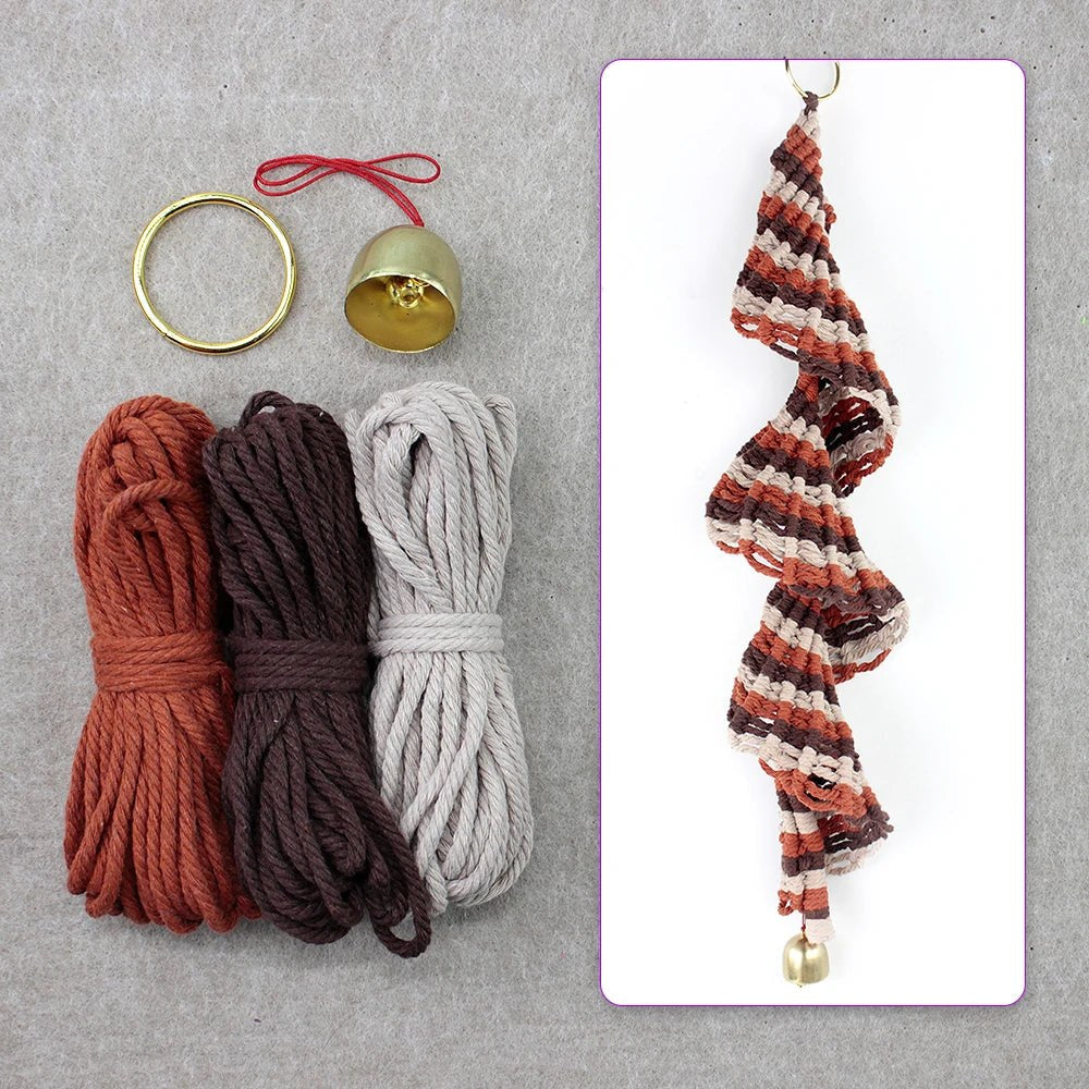 DIY Bohemian-style wind chime Macramé Kit
