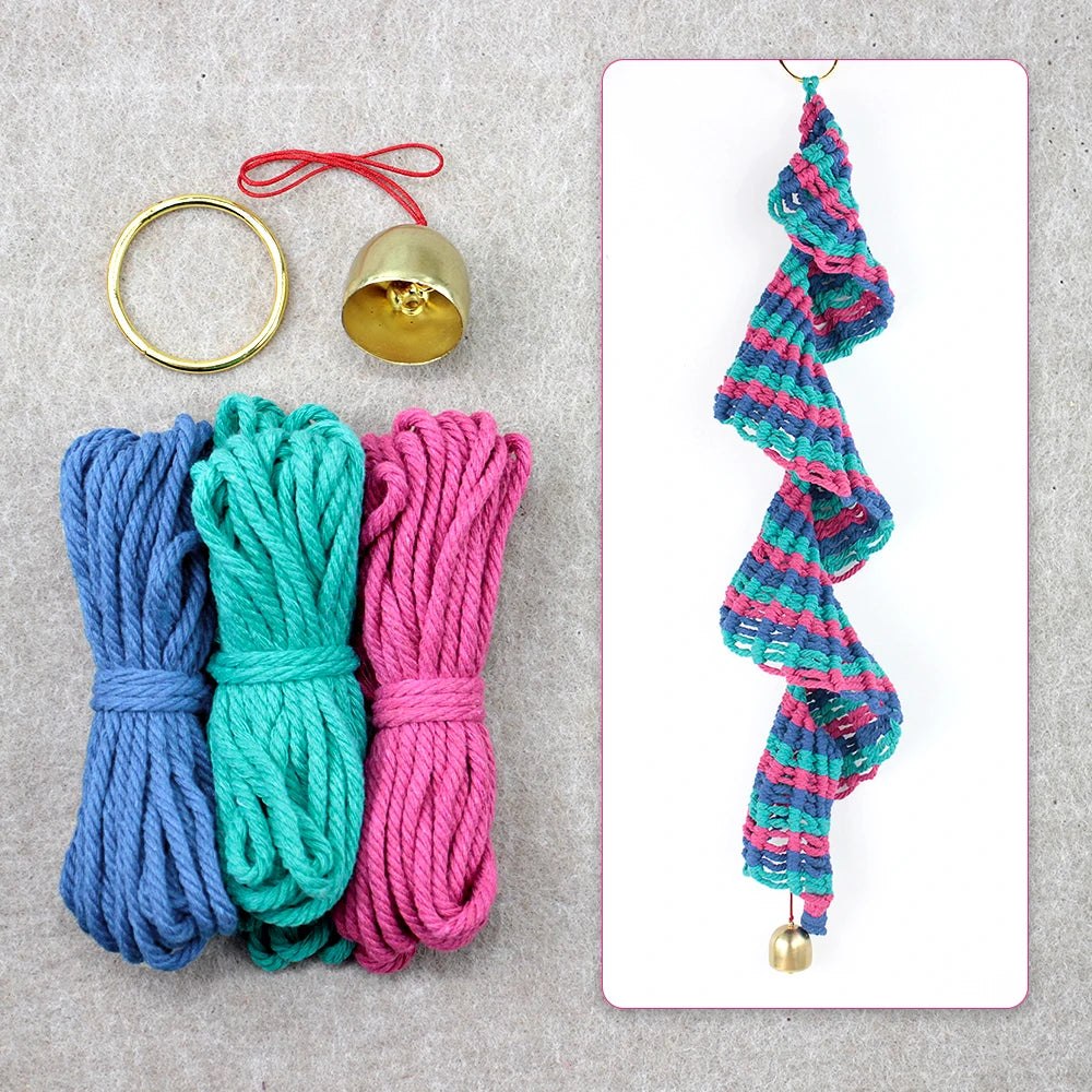 DIY Bohemian-style wind chime Macramé Kit