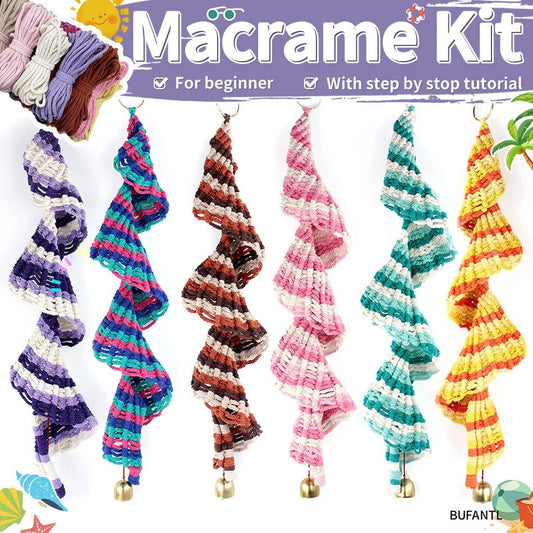 DIY Bohemian-style wind chime Macramé Kit
