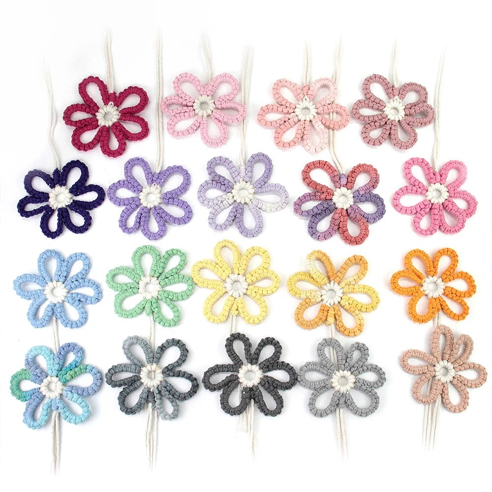 DIY Boho Flower Hanging Ornaments Macrame Kit