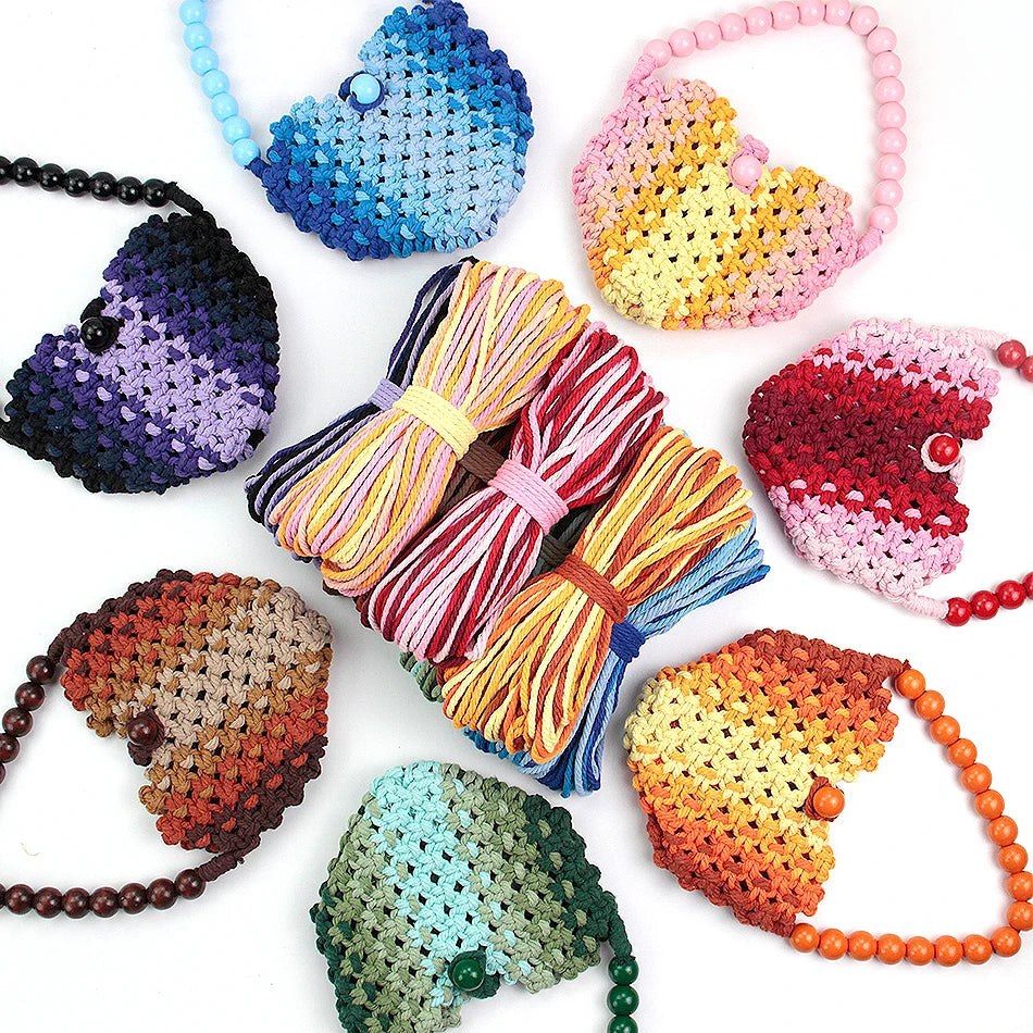 DIY Boho Mini Bag Macrame Kit