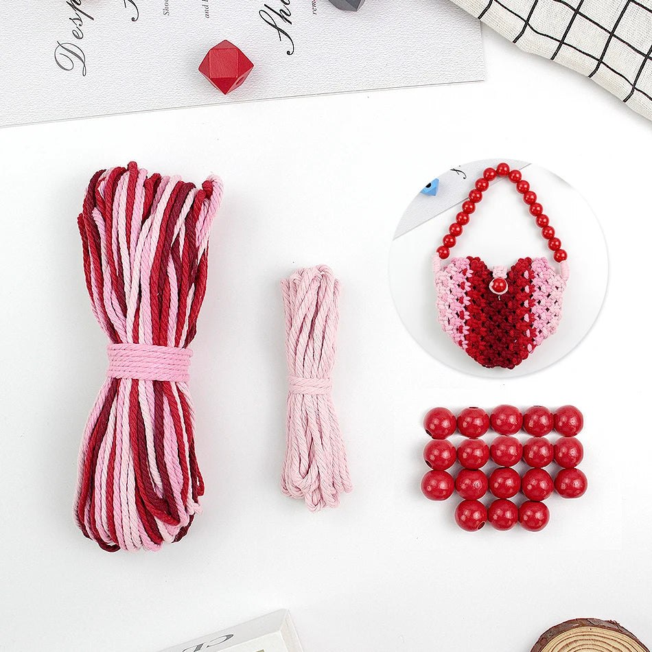 DIY Boho Mini Bag Macrame Kit