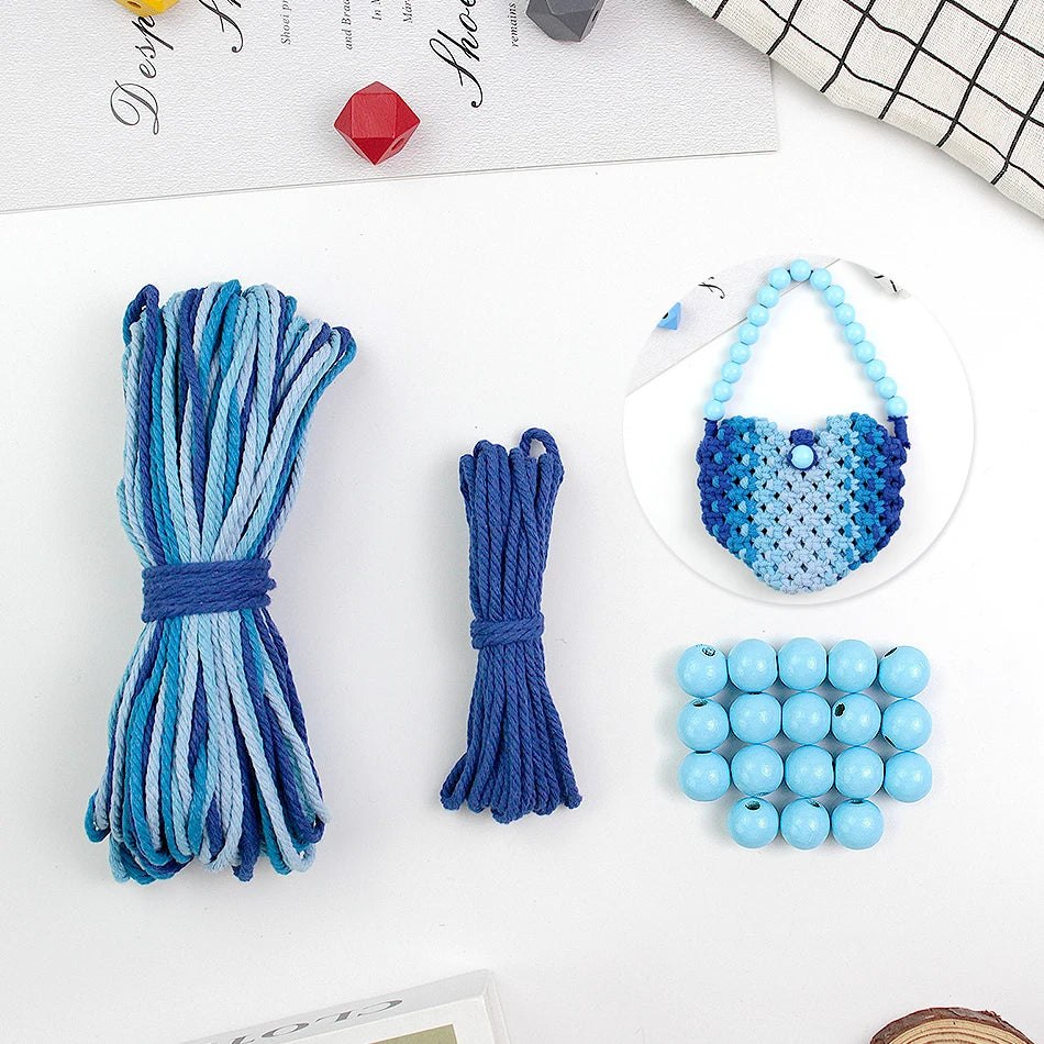 DIY Boho Mini Bag Macrame Kit