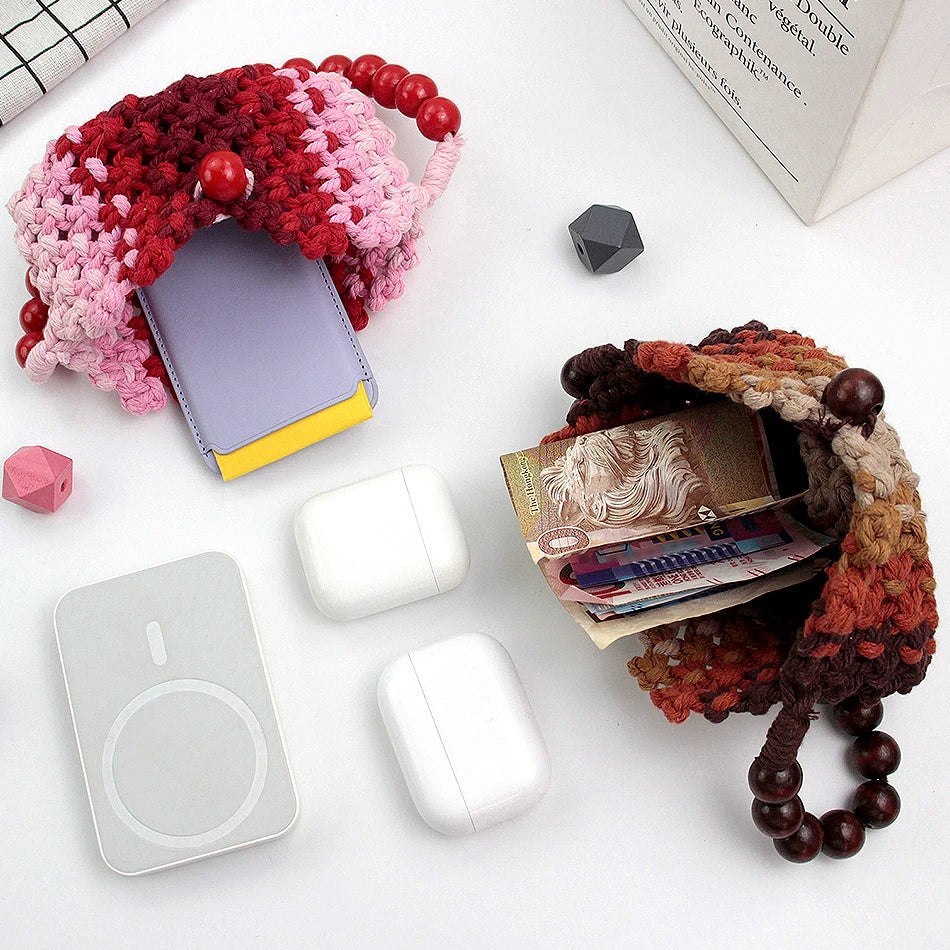 DIY Boho Mini Bag Macrame Kit