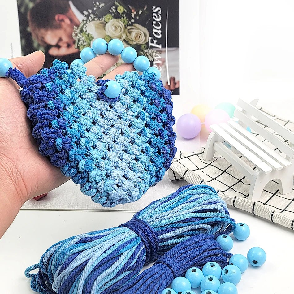DIY Boho Mini Bag Macrame Kit