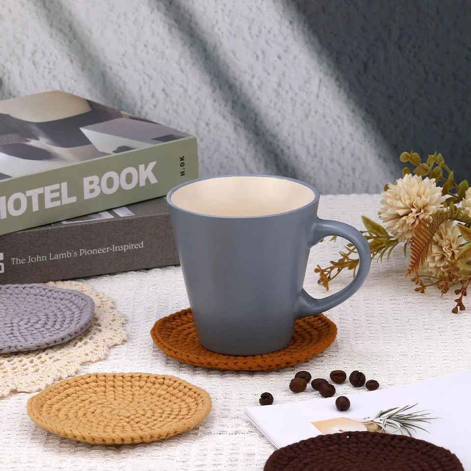 DIY Crochet Coaster Kit - 8pc Close Knit Boho