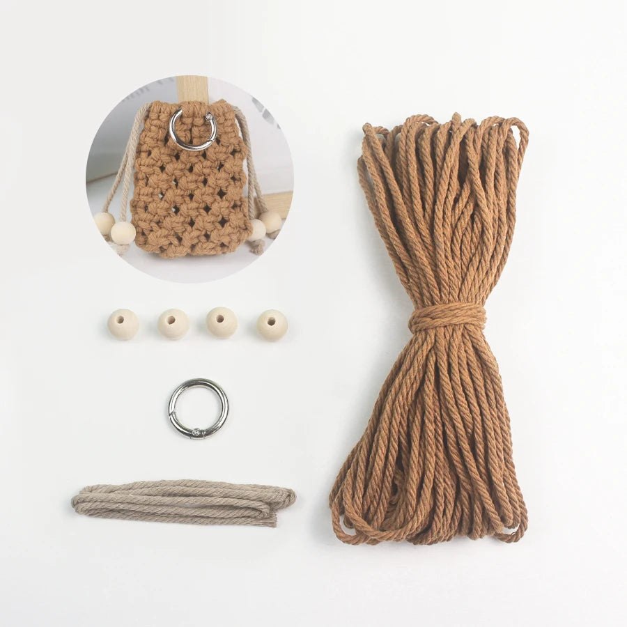 DIY Mini Pouch Macrame Kit