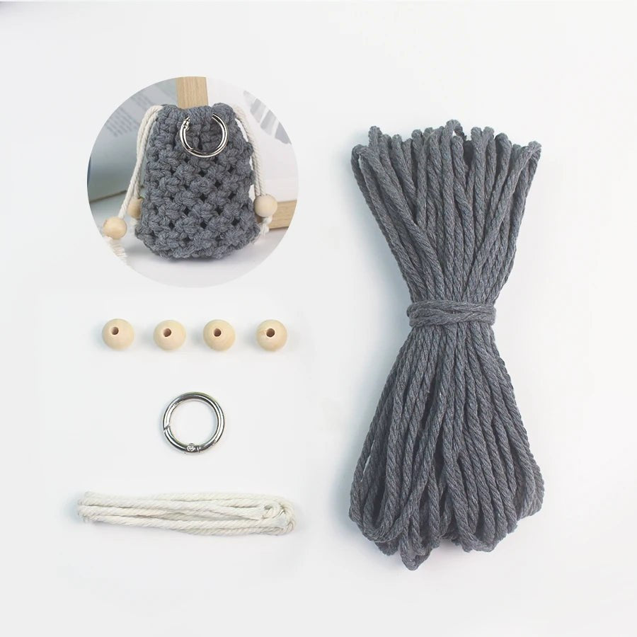 DIY Mini Pouch Macrame Kit