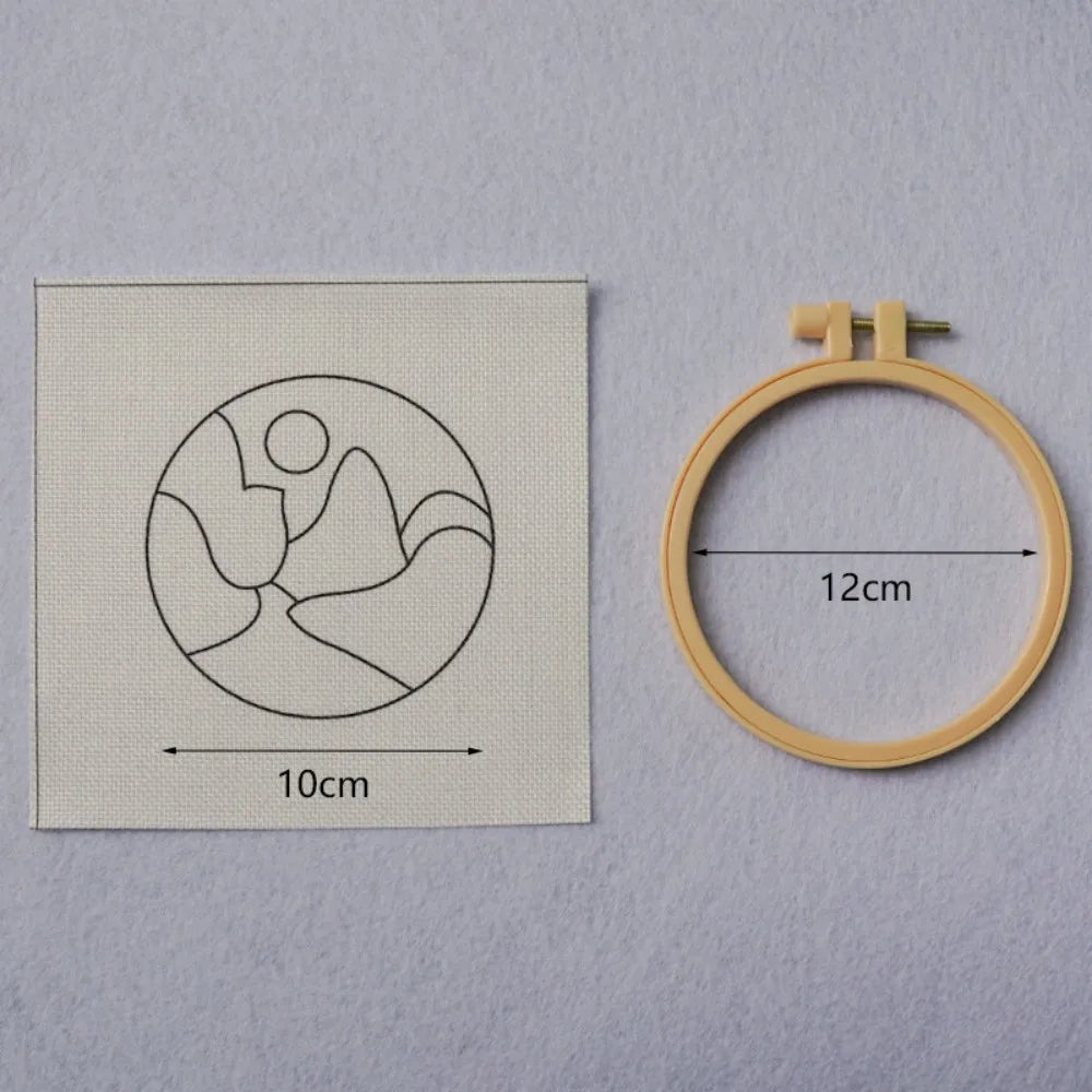 DIY Punch Needle Tufting Coaster Kit - Sunshine Bliss