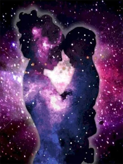 Diamond Painting Kit 5D Mosaic - Stargazing Mother & Child