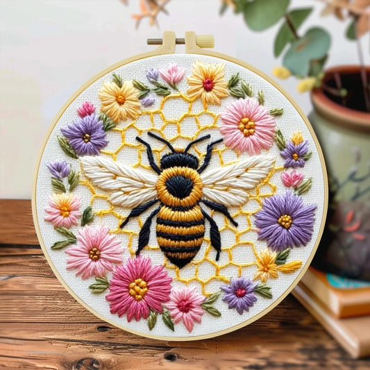 Embroidery DIY Starter Kit -Queen Bee Beauty