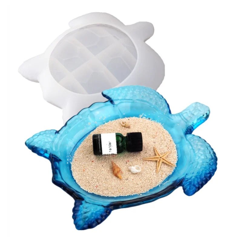 Epoxy Resin Silicone Mould Turtle Dish Bowl Tray