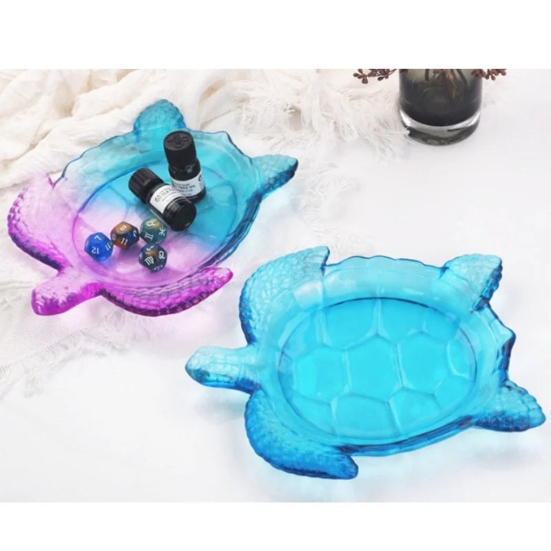 Epoxy Resin Silicone Mould Turtle Dish Bowl Tray