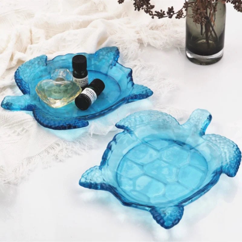 Epoxy Resin Silicone Mould Turtle Dish Bowl Tray