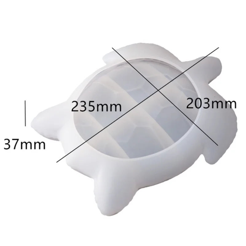 Epoxy Resin Silicone Mould Turtle Dish Bowl Tray