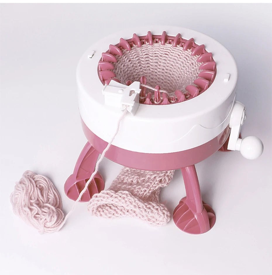 Hand Weaving Double Loom Knitting Machine for Scarves Hats and Socks - 22 Needles
