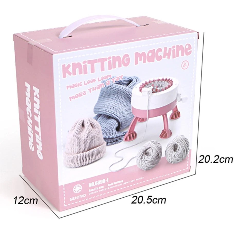 Hand Weaving Double Loom Knitting Machine for Scarves Hats and Socks - 22 Needles