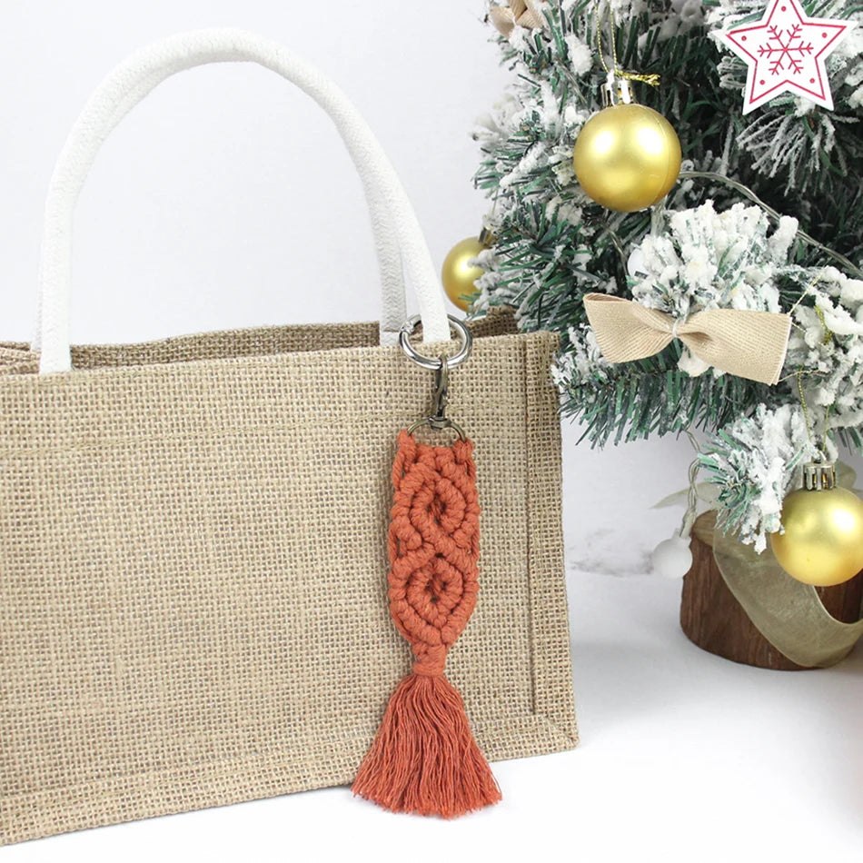 Key Chain Macrame Kits - 6 Patterns