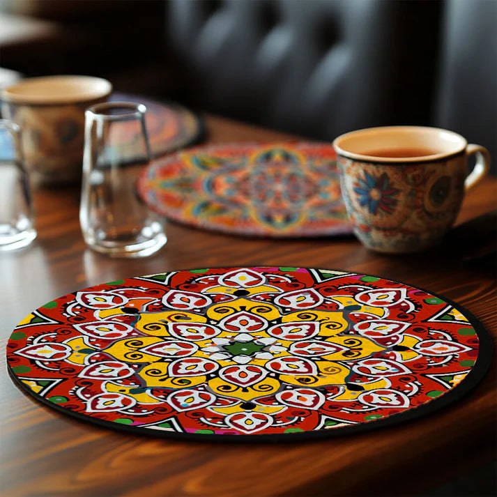 Paint & Sip Party Pack Paint By Numbers Placemat Pack - Mega Mandalas