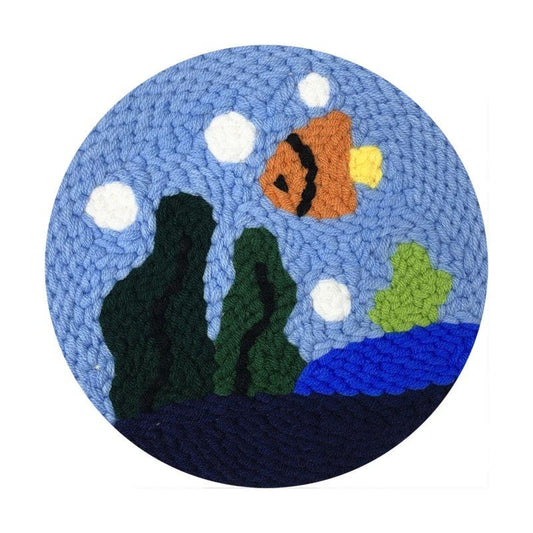 Punch Needle Kit - Fish Bowl - Creative Embroidery Set