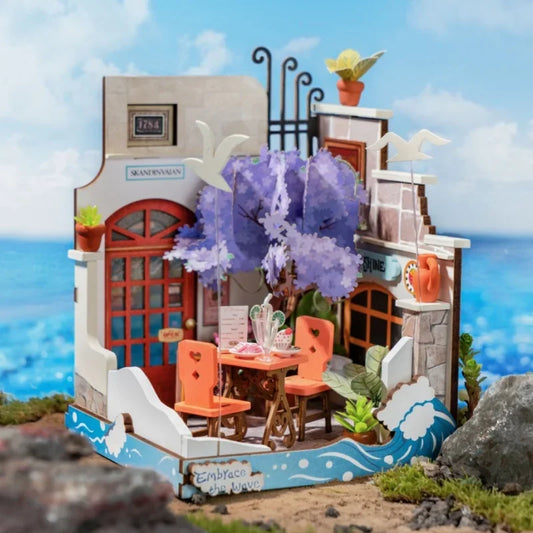 Rolife DIY 3D Puzzle Miniature House Craft Kit - Restaurant