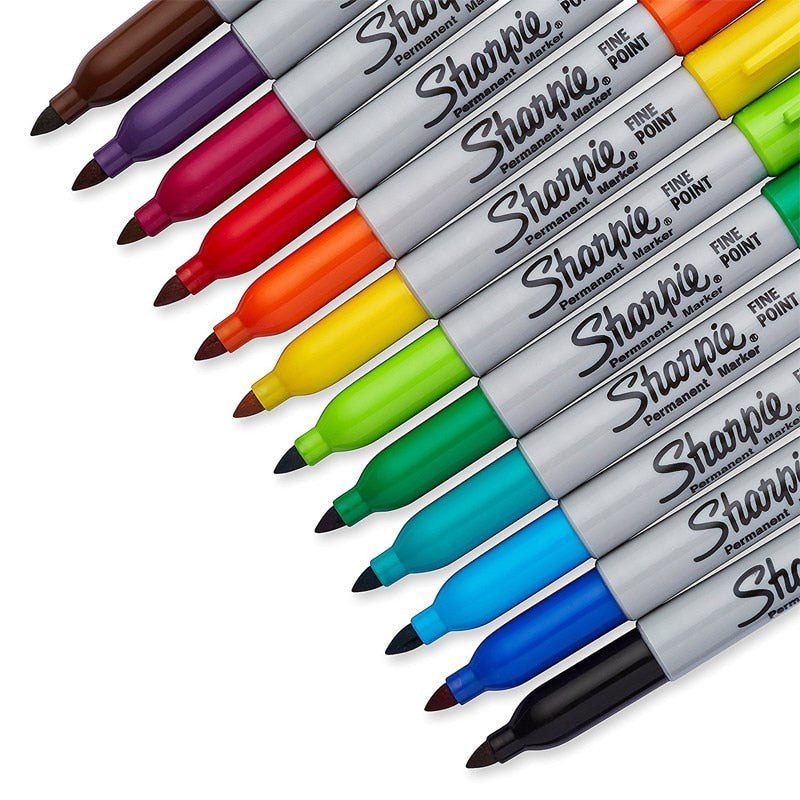 12/24 Sharpie Permeant Fine Point Markers