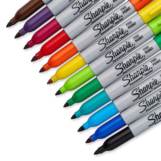 12/24 Sharpie Permeant Fine Point Markers