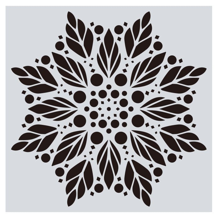 16pcs/set 15*15cm Mandala Painting Art Stencils