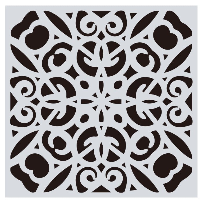 16pcs/set 15*15cm Mandala Painting Art Stencils