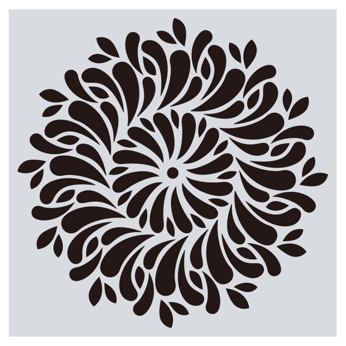 16pcs/set 15*15cm Mandala Painting Art Stencils