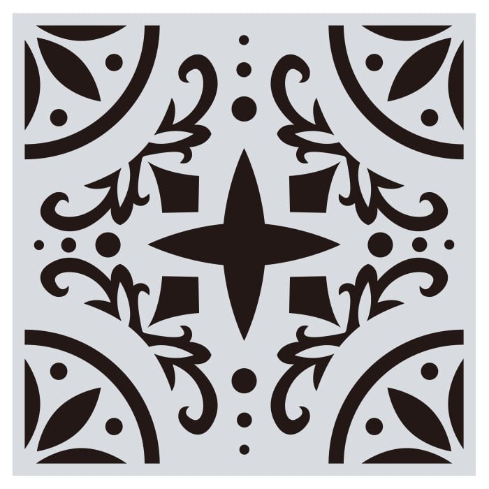 16pcs/set 15*15cm Mandala Painting Art Stencils