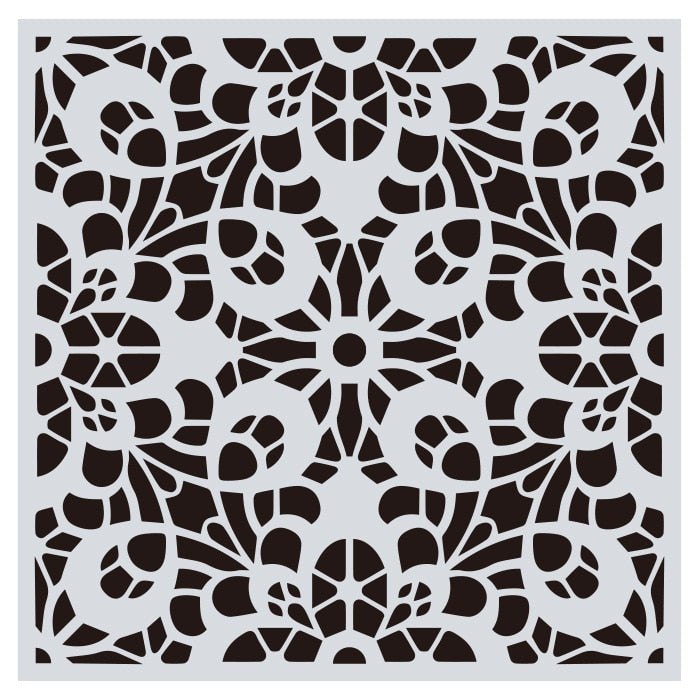 16pcs/set 15*15cm Mandala Painting Art Stencils