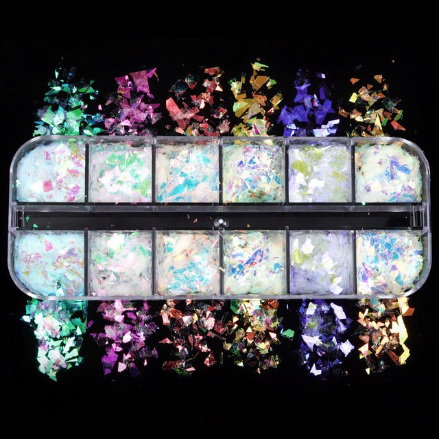 Set Mixed Colour Sequins