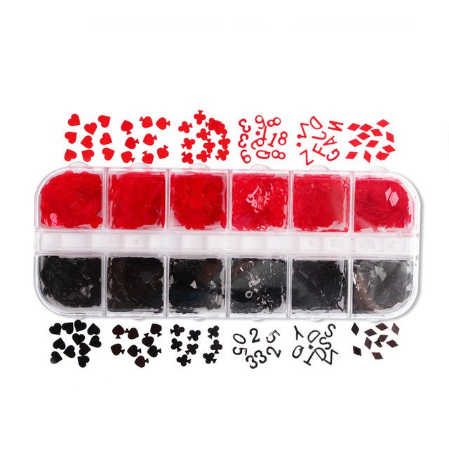 Set Mixed Colour Sequins