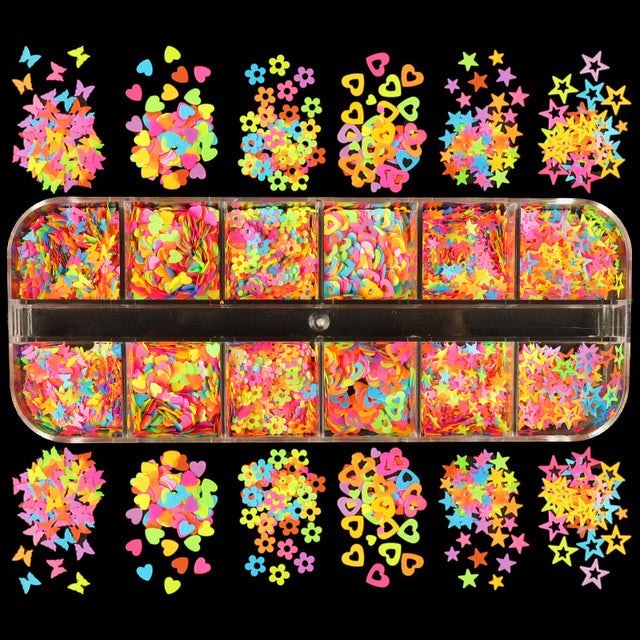 Set Mixed Colour Sequins