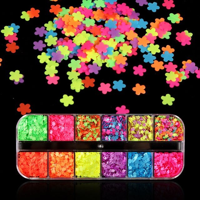 Set Mixed Colour Sequins