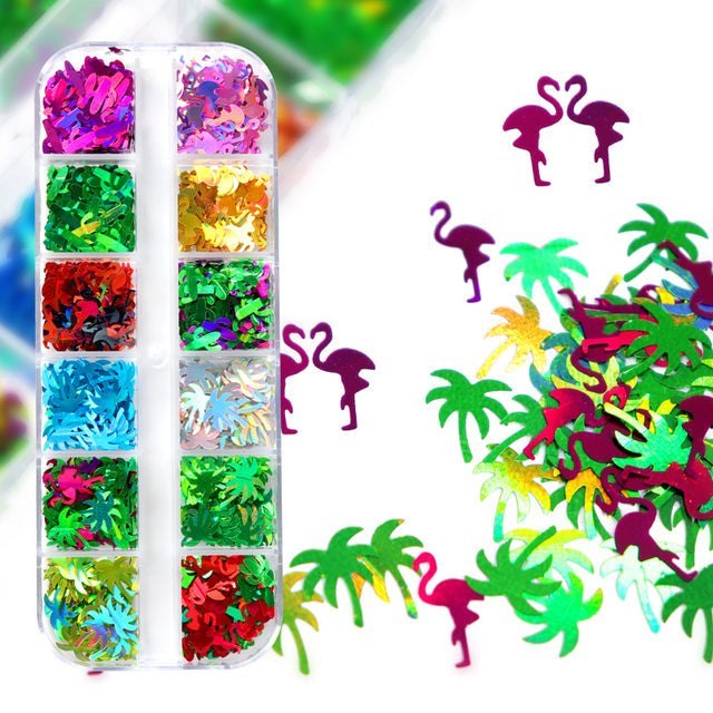 Set Mixed Colour Sequins