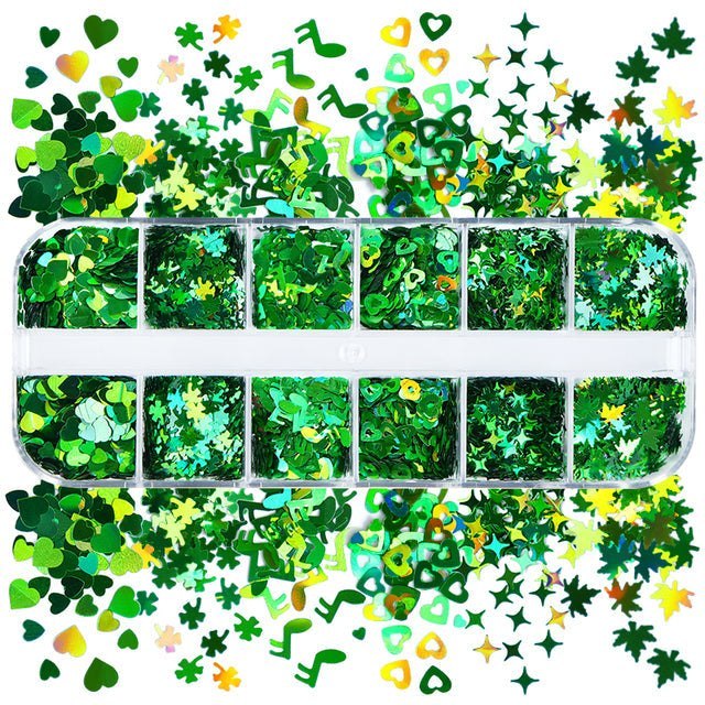 Set Mixed Colour Sequins