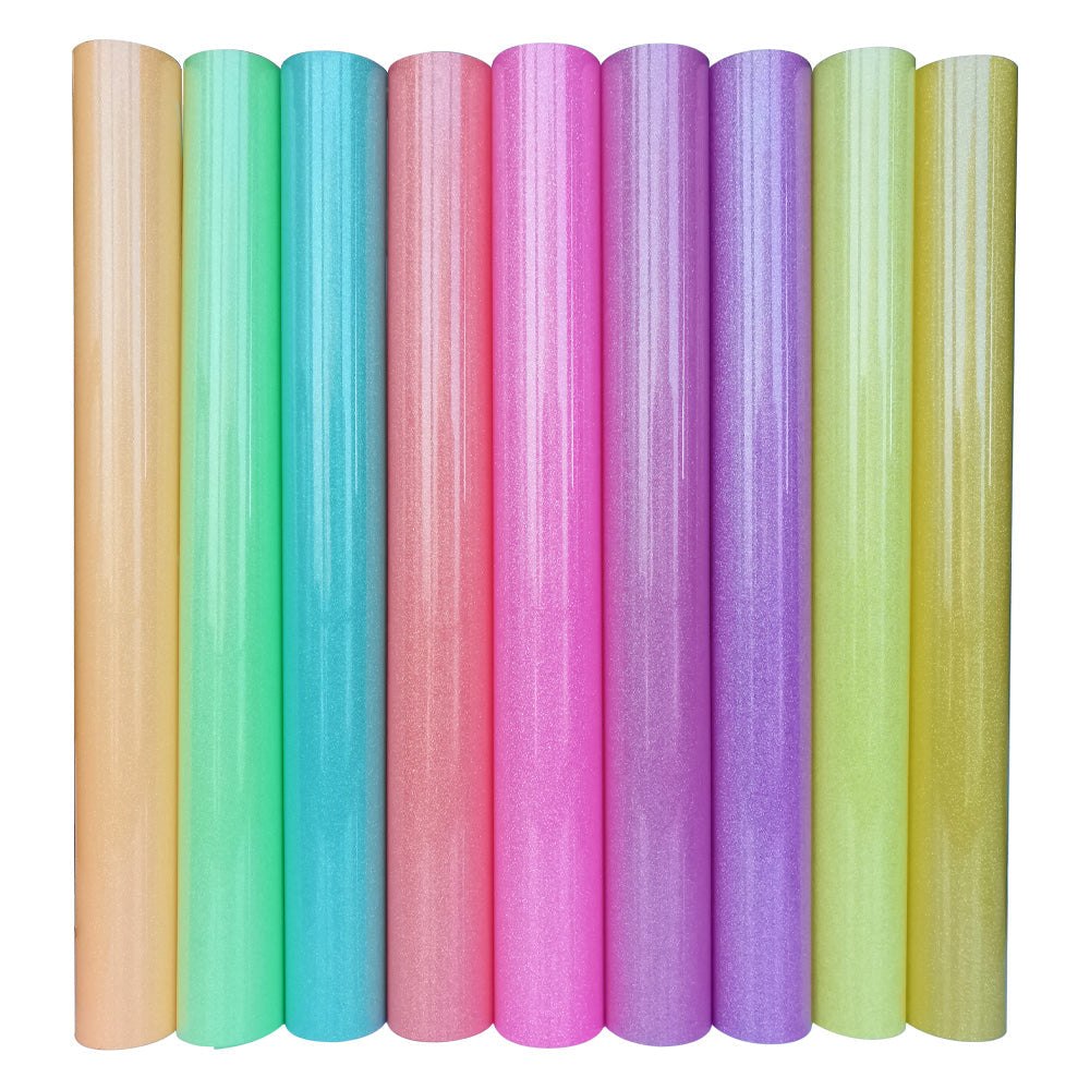 cm Glow Dark Glitter Heat Transfer Vinyl