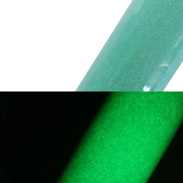 cm Glow Dark Glitter Heat Transfer Vinyl