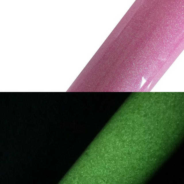 cm Glow Dark Glitter Heat Transfer Vinyl