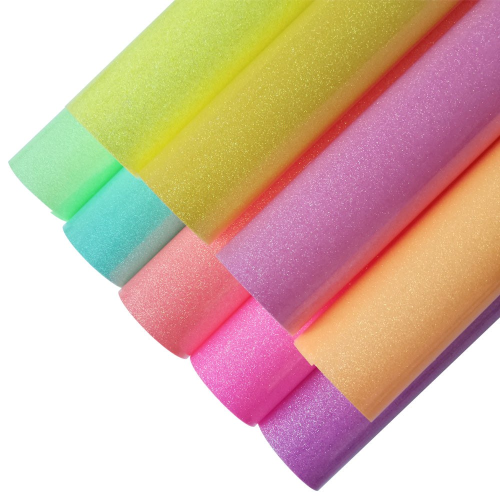 cm Glow Dark Glitter Heat Transfer Vinyl