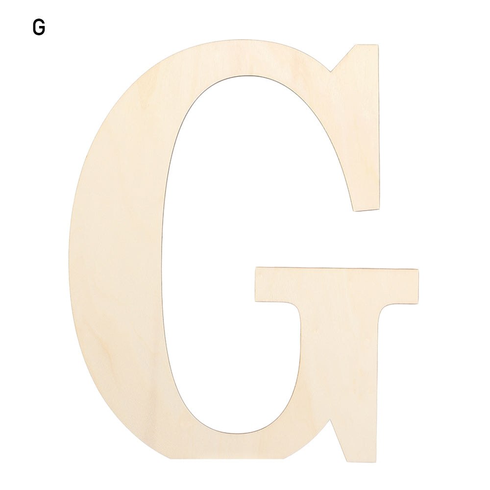 30CM Blank Craft Wood Alphabet Letters 3mm thick