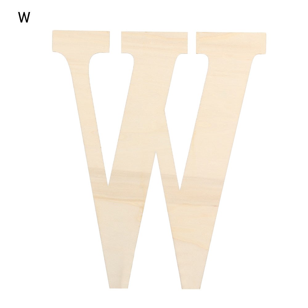 30CM Blank Craft Wood Alphabet Letters 3mm thick