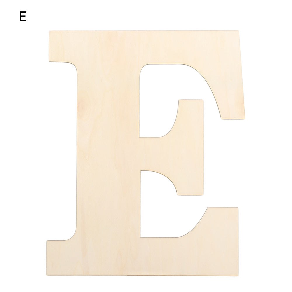 30CM Blank Craft Wood Alphabet Letters 3mm thick