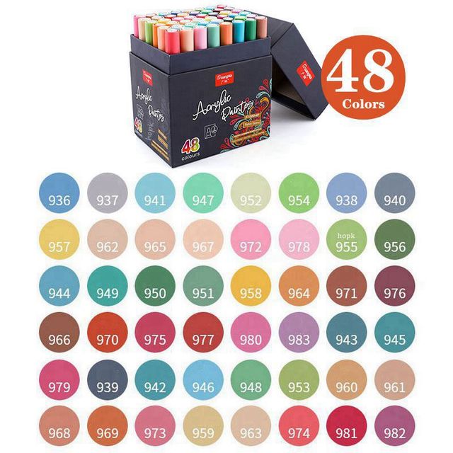 mm Tip Acrylic Paint Pens Numbers