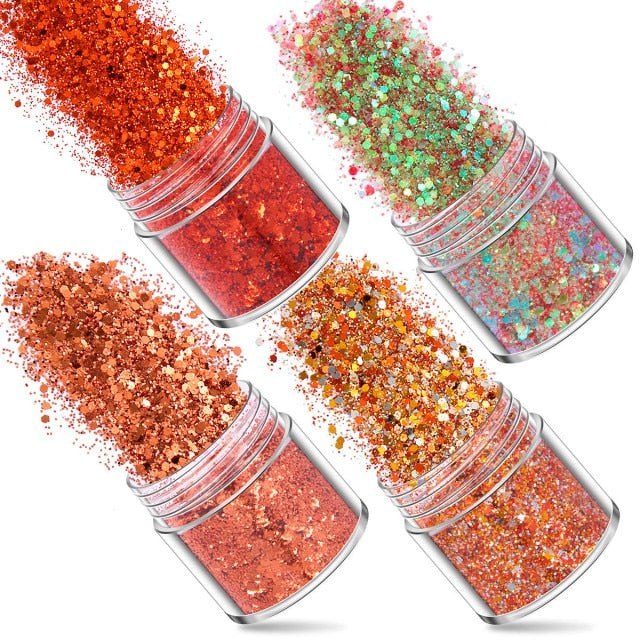 Bottles Superfine Glitter Sequins Mix Resin