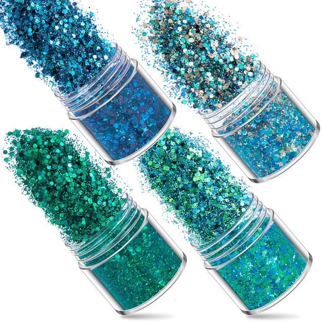 Bottles Superfine Glitter Sequins Mix Resin